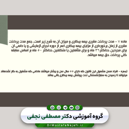 فایل پاورپوینت قانون بیمه