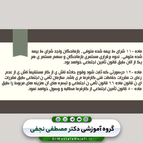 فایل پاورپوینت قانون بیمه