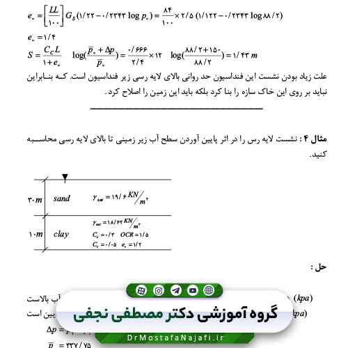 جزوه درسی مکانیک خاک